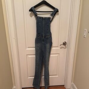 Vanilla Star Light Blue Denim Overalls